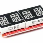 4 digit 14-segment display module 0.54 inch I2C met HT16K33/VK16K33 chip rood