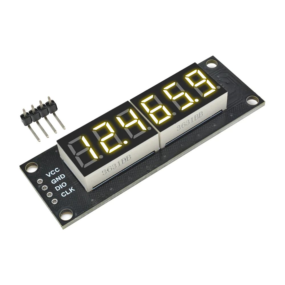 6 digit 7-segment display 0