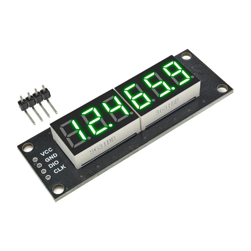 6 digit 7-segment display 0