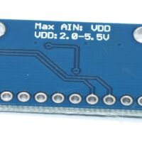 ADC 16-bit 4 kanalen I2C (ADS1115) achterkant schuin