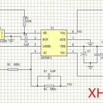 Audio versterker module 1x5W XH-M125 XPT8871 schema