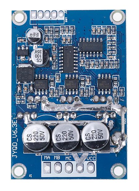 BLDC 3-fasen brushless DC motor driver module 12V-36V 500W 03