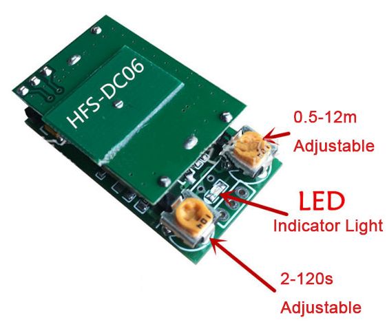 Beweging sensor doppler radar 5