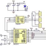 CAN bus SPI module met MCP2515 (TJA1050) schema alt