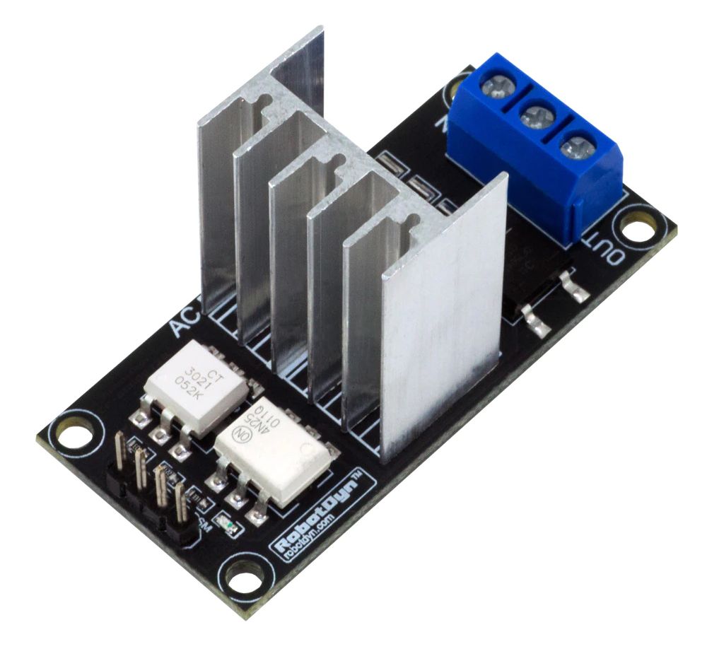 Dimmer module 3-5v PWM 8A 400V met RC filter en heatsink 02