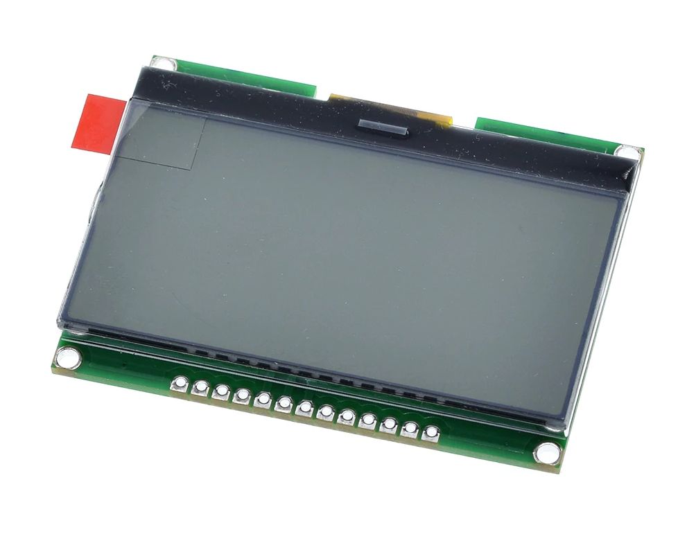 Display LCD 12864-06D 128×64 pixels module ST7565R (zwart op wit)