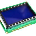 Display LCD 12864 128×64 pixels module wit op blauw ST7920