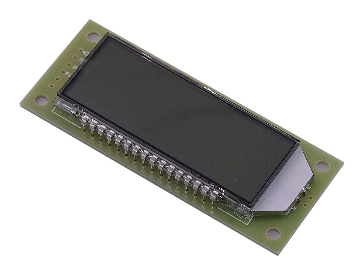 Display LCD 6 digit 7-segment 1