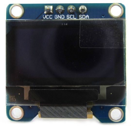 Display OLED 128×64 0.96" I2C module SSD1306 wit