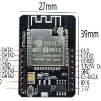 ESP32-CAM 16 pins ESP-32S OV2640 pinout 02