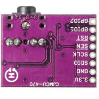 FM Radio Tuner module (Si4703) onderkant