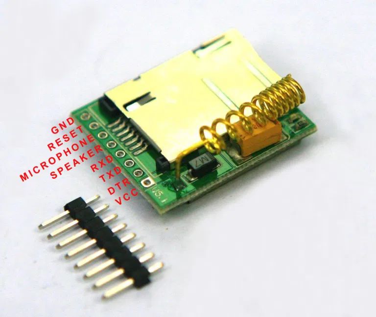 GSM GPRS Module Dual band Serial UART met antenne SIM900A v5