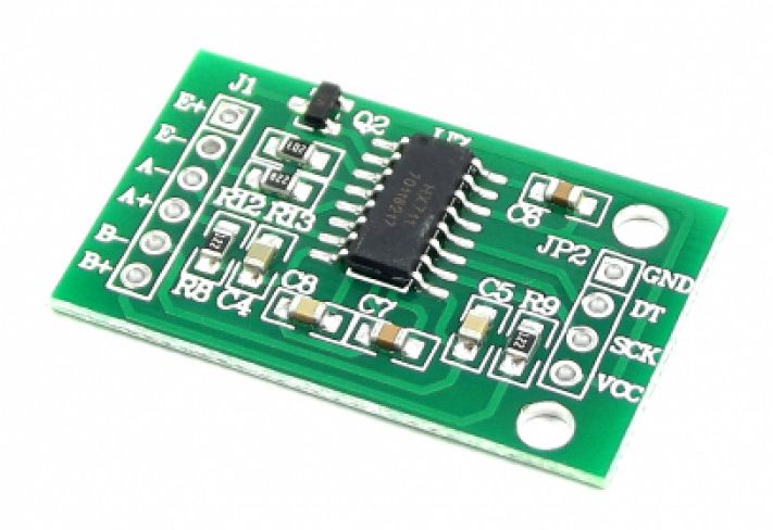 Analoog naar Digitaal Converter module groot / ADC 24-bit Wheatstone brug HX711