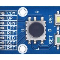 Joystick module digitaal 4-direction en drukknop met 2 extra drukknoppen 03