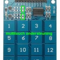 Keypad 4x4 aanraakgevoelig TTP229 multitouch