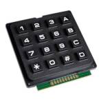 Keypad module 16 knoppen 4×4 zwart