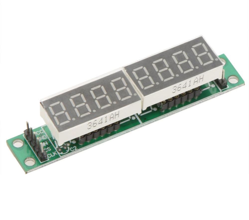 LED Display module 7 segmenten 8-bit wit 0.36” uitwisselbaar SPI MAX7219