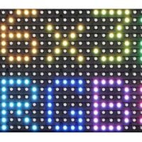 LED Matrix display 32x16 pixels RGB 10mm pitch 320x160mm HUB75 04