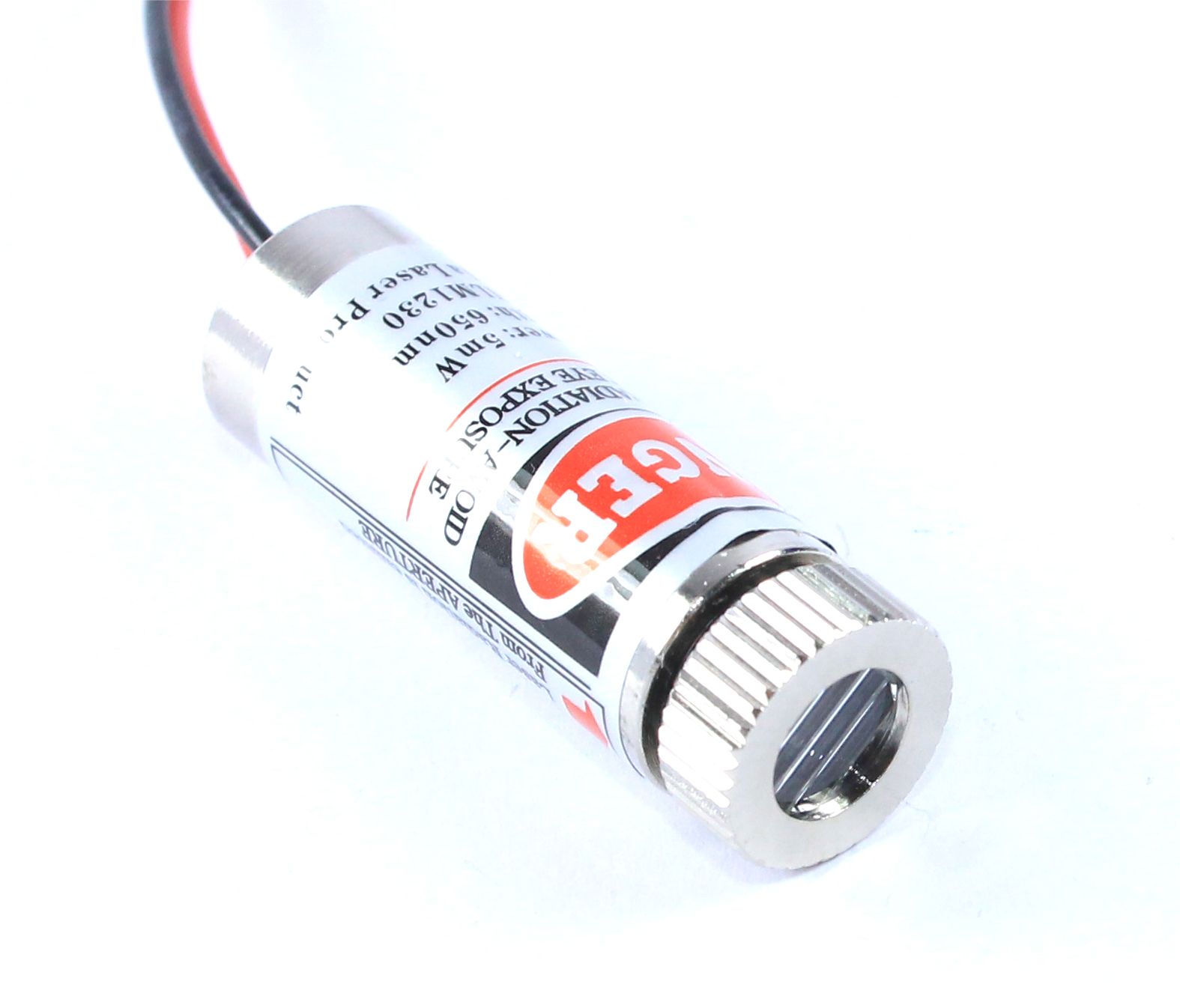 Laser LED 5mW 5V lijn rood 650nm