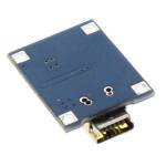 Lithium batterij oplader via USB-Mini voor Li-ion 1A (TP4056) 02