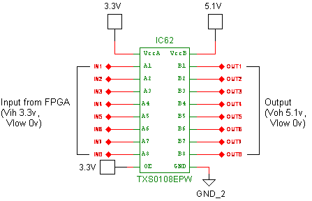 Logic Level 5V naar 3