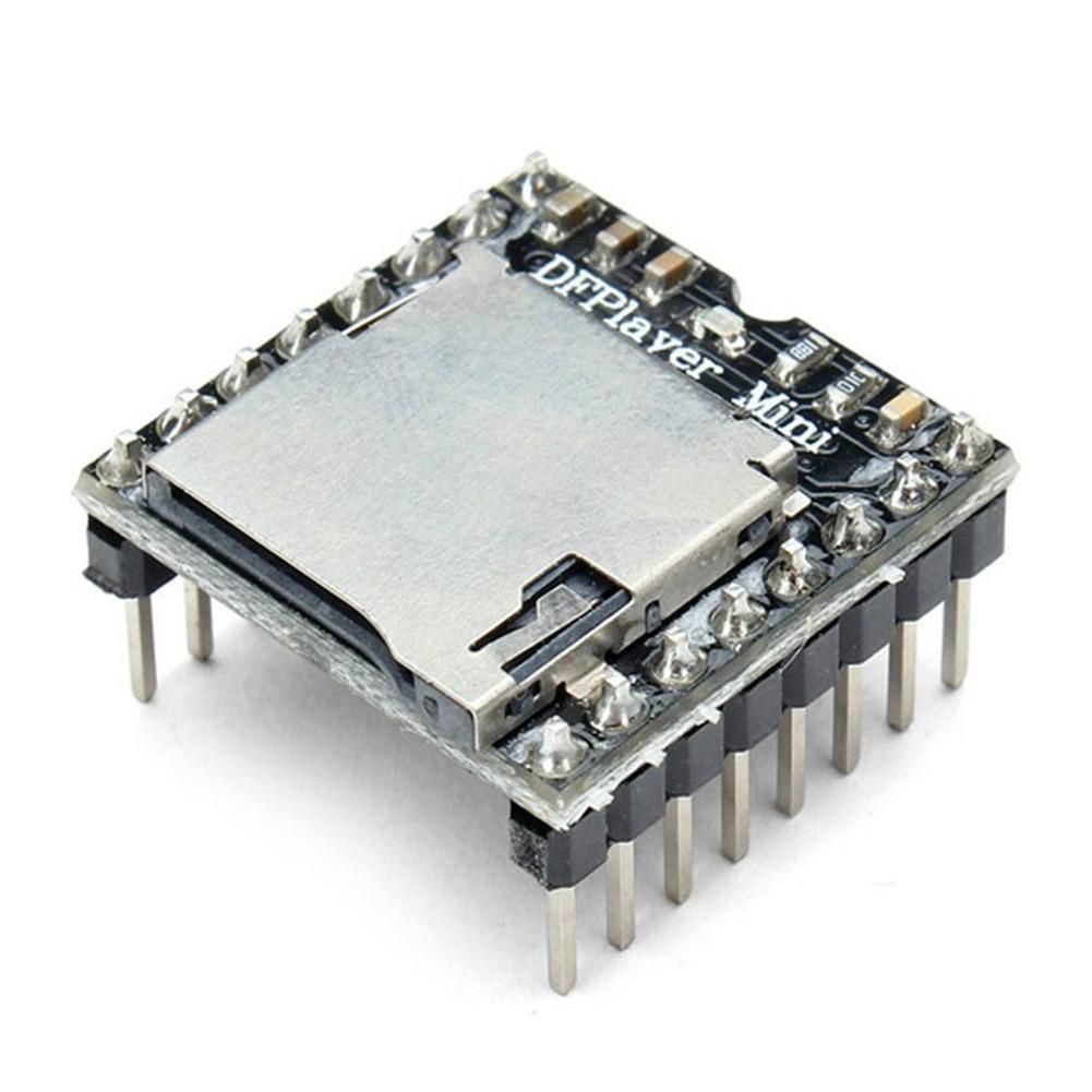 MP3 speler mini module ondersteunt SD-card UART DFPlayer