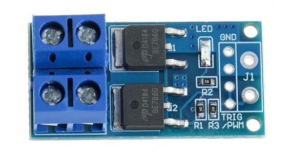 Mosfet Driver Module 15A 400W Dual AOD4184A 02