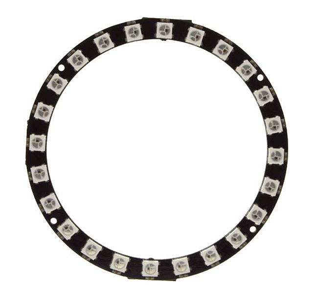 RGB LED 24-bit NeoPixel cirkel (WS2812) 02