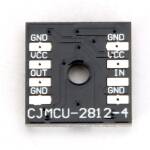 RGB LED 4-bit NeoPixel vierkant (WS2812) achterkant