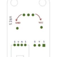 Potmeter draaiknop module 10K ohm RV09 layout