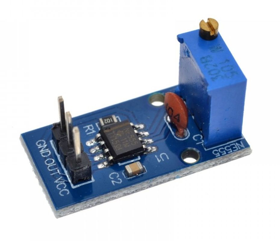 Puls generator 4Hz-1.3KHz module NE555