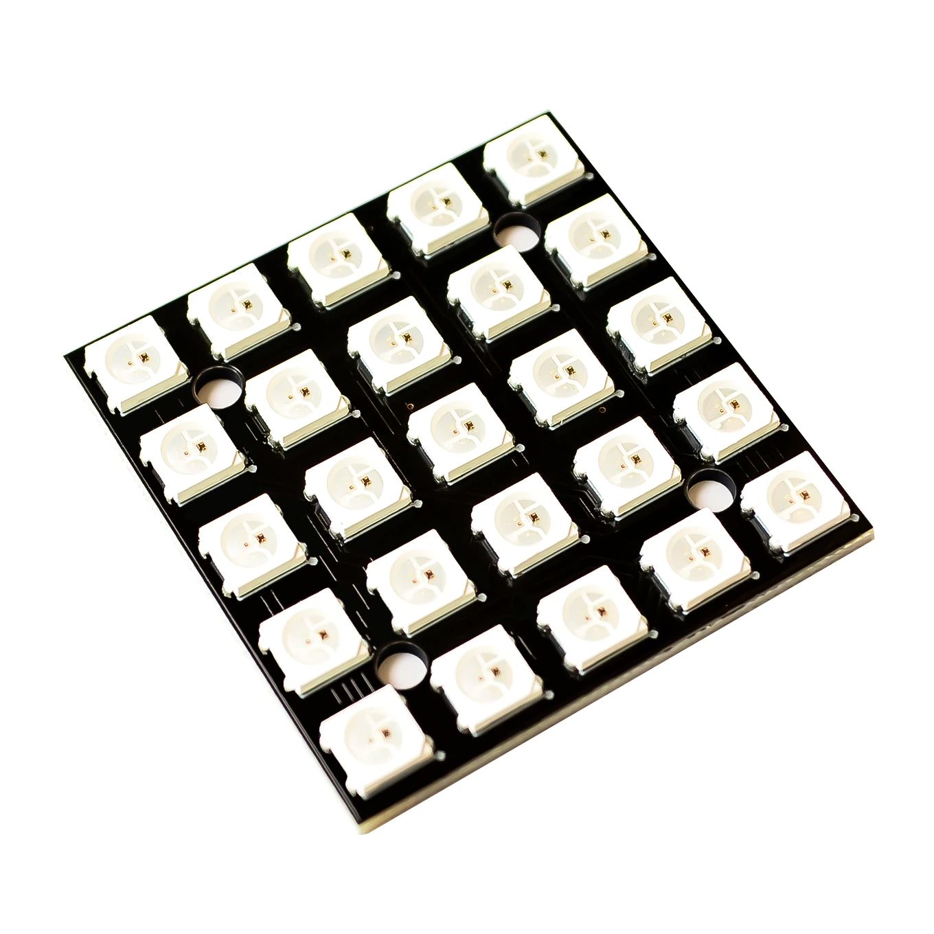 RGB LED module 25-bit 5×5 vierkant 39x39mm met WS2812 chip (NeoPixel)