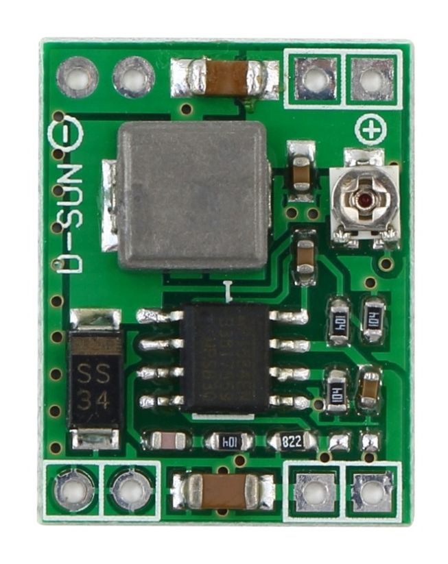 Regelbare mini DC-DC voeding max