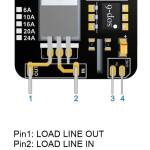 Relais Solid State module 3-32v, 1xNO 16A 600V SSR-AC embedded pinout