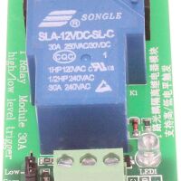 Relais module 12V, 1x250V-30A NO-NC met low level trigger (alt2) 05