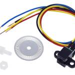 Rotary encoder kit met optische module 100 gaten stalen wiel