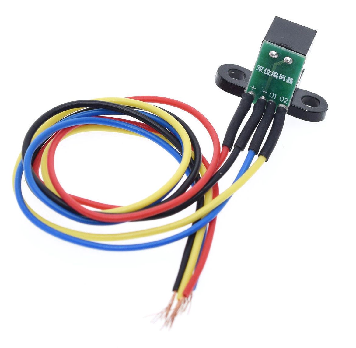 Rotary encoder kit met optische module 100 gaten stalen wiel 02