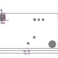 Spanningsregelaar module DC-DC step-down XL4005 afmetingen