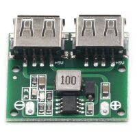 Spanningsregelaar voedings module DC-DC step-down 6-24V naar 5V 3A 2xUSB-A 03