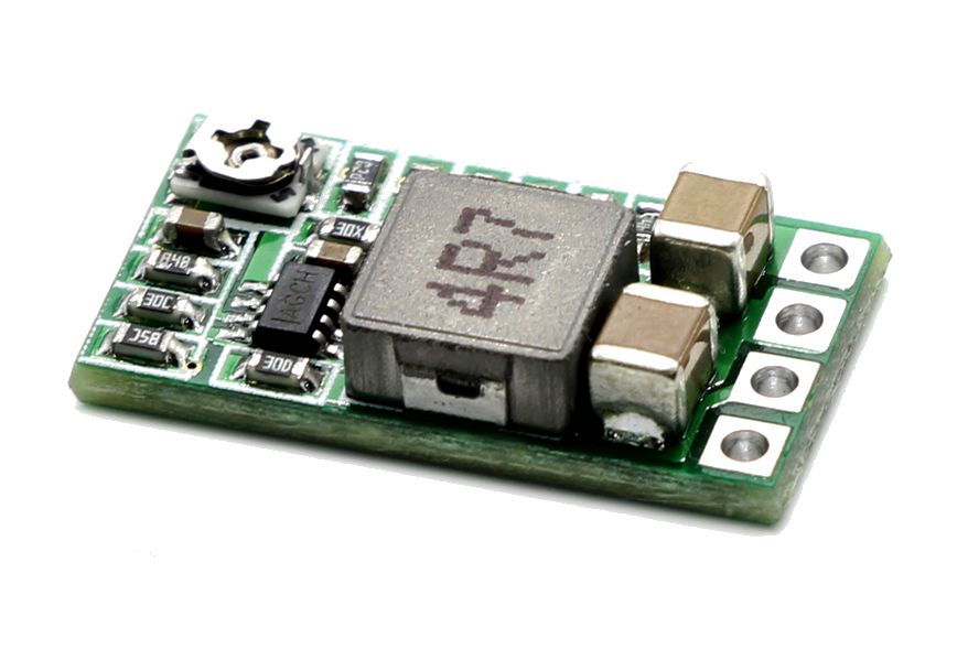 Spanningsregelaar voedings module DC-DC step-down mini 4