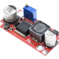 Spanningsregelaar voedings module converter 5-32V - 5-50V DC-DC (XL6009) bovenkant schuin 02