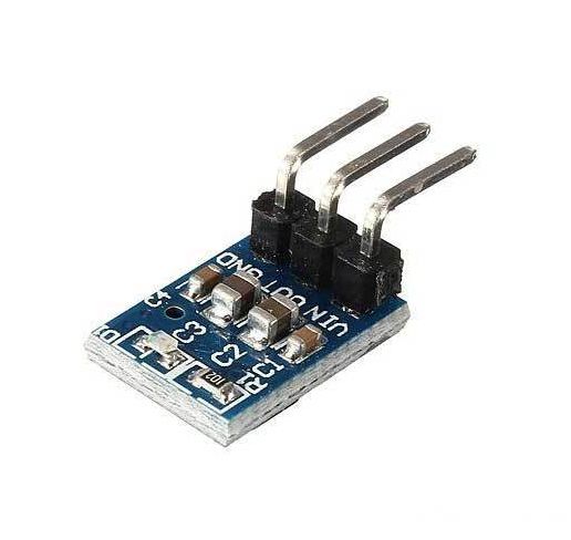 Spanningsregelaar voedings module mini (AMS1117) achterkant