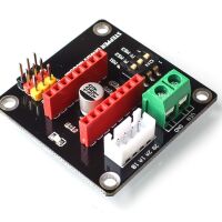 Stappenmotor aansturingsmodule A4988 DRV8825 uitbreidingskaart zwart