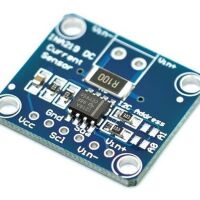 Stroommeter module DC 3.2A 26V max. digitaal I2C R100 0.1 Ohm Shunt INA219 blauw