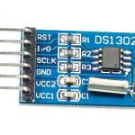 Tijdklok RTC module DS1302 icm CR1220 batterij