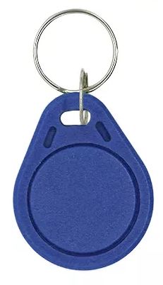 NFC RFID sleutelhanger tag Mifare Classic 1K 13.56 MHz ISO14443A GEN1 blauw