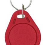 NFC RFID sleutelhanger tag Mifare Classic 1K 13.56 MHz ISO14443A GEN1 rood