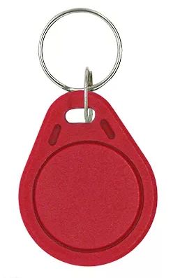 NFC RFID sleutelhanger tag Mifare Classic 1K 13.56 MHz ISO14443A GEN1 rood