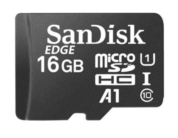 Geheugenkaart Micro SD-Card SDHC 16GB Klasse 10 UHS-1 U1 A1 INDUSTRIAL NAND (SanDisk EDGE)