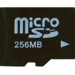 Geheugenkaart Micro SD 256MB Klasse 4